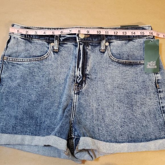 High Rise Jean Shorts - Picture 9 of 14